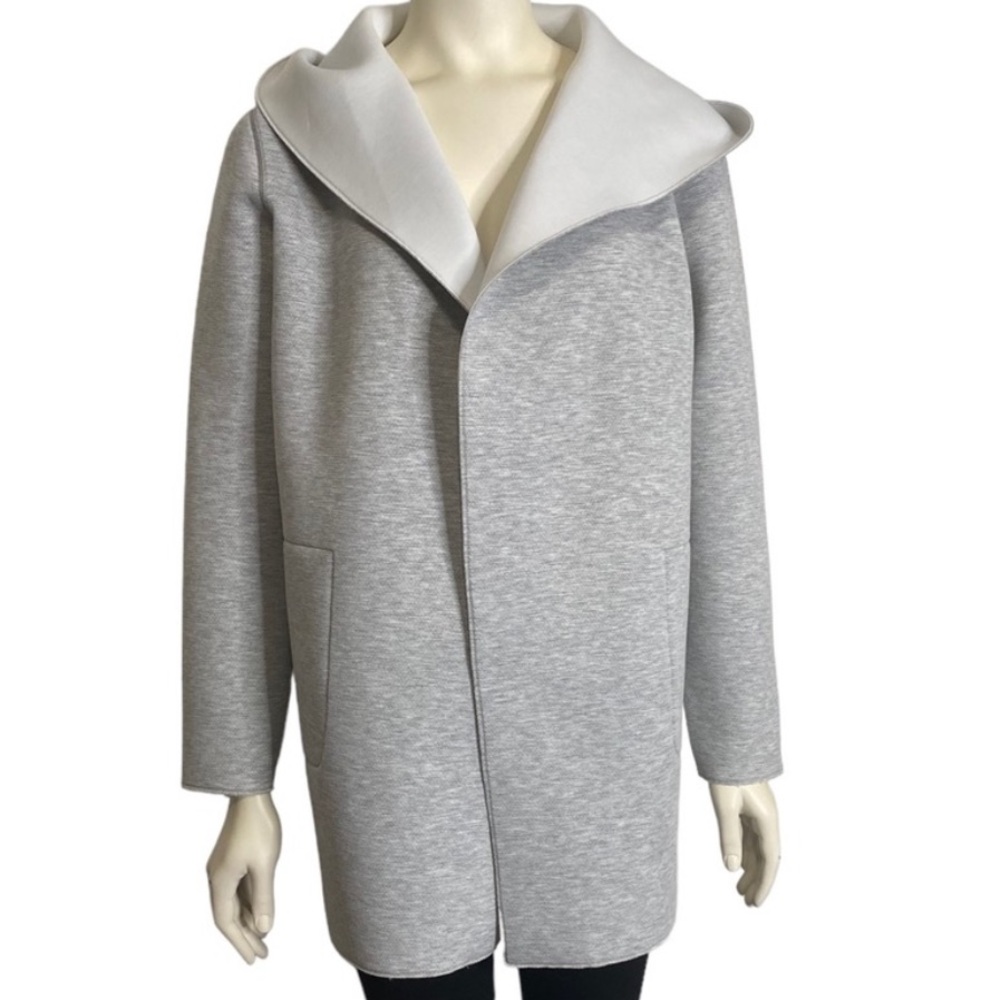 LIZ CLAIBORNE Weekend lightweight hooded jacket / cardigan / duster